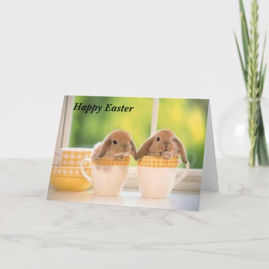 Happy Easter Holiday Card