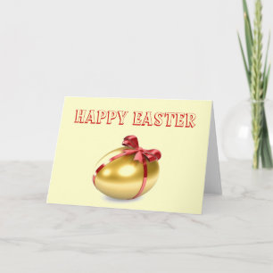 Happy Easter Holiday Card
