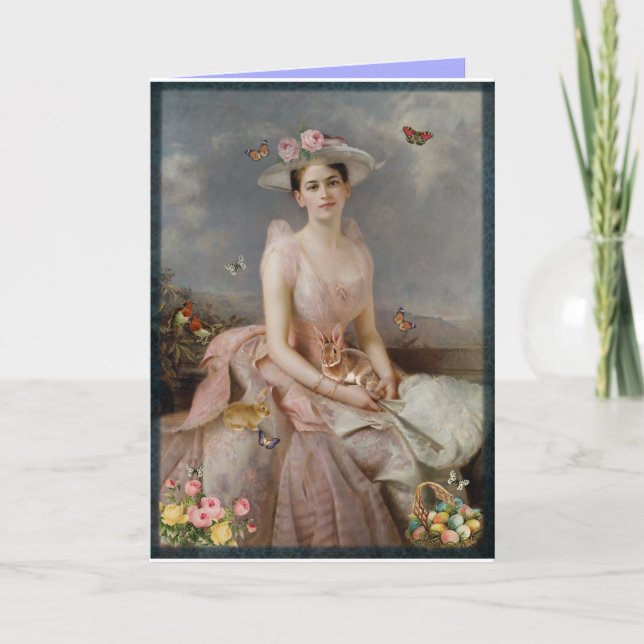 Happy Easter Holiday Card (Front)