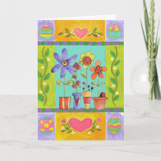 Happy Easter Holiday Card (Front)