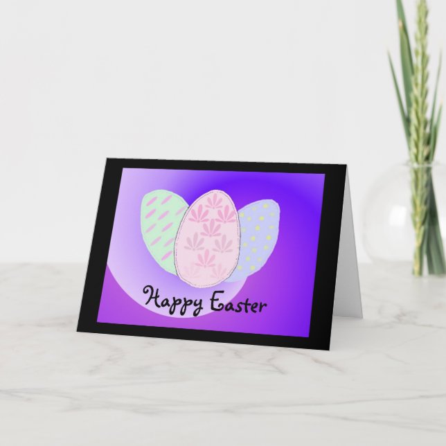 Happy Easter Holiday Card (Front)