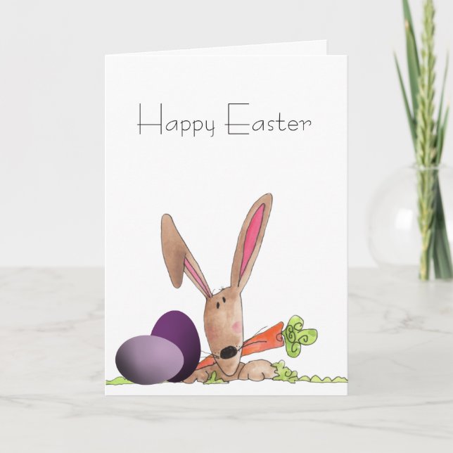 Happy Easter Holiday Card (Front)