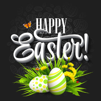 Happy Easter Holiday Card