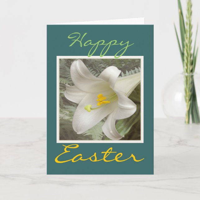 Happy Easter Holiday Card (Front)