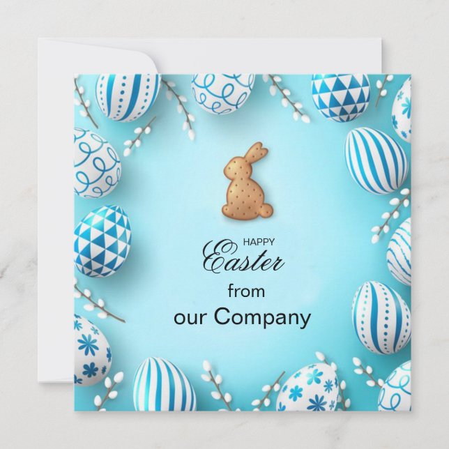 Happy Easter Holiday Card (Front)