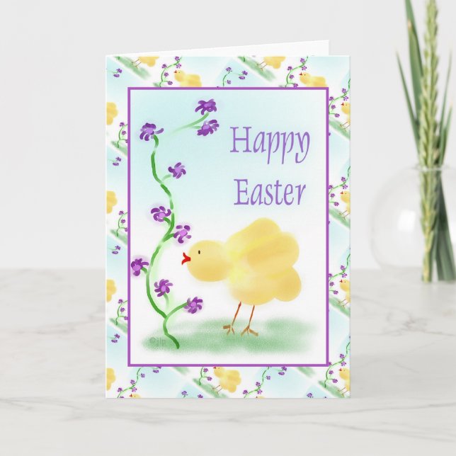 Happy Easter Holiday Card (Front)