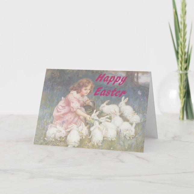 Happy Easter Holiday Card (Front)