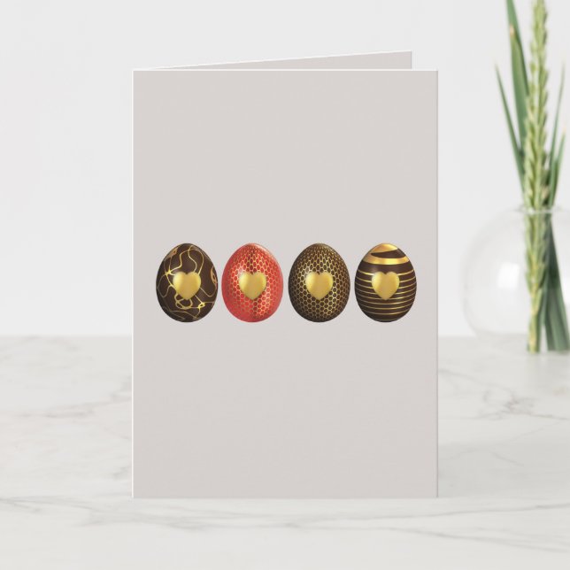 Happy Easter Holiday Card (Front)