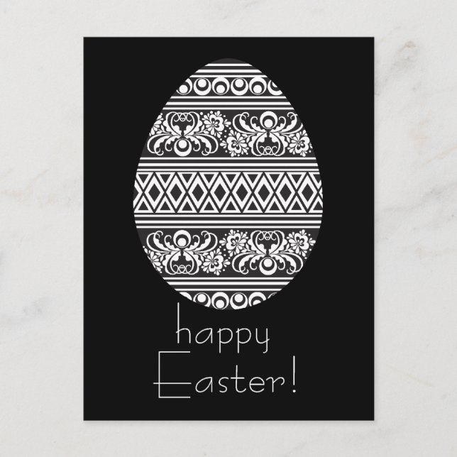 Happy Easter! Holiday Postcard (Front)