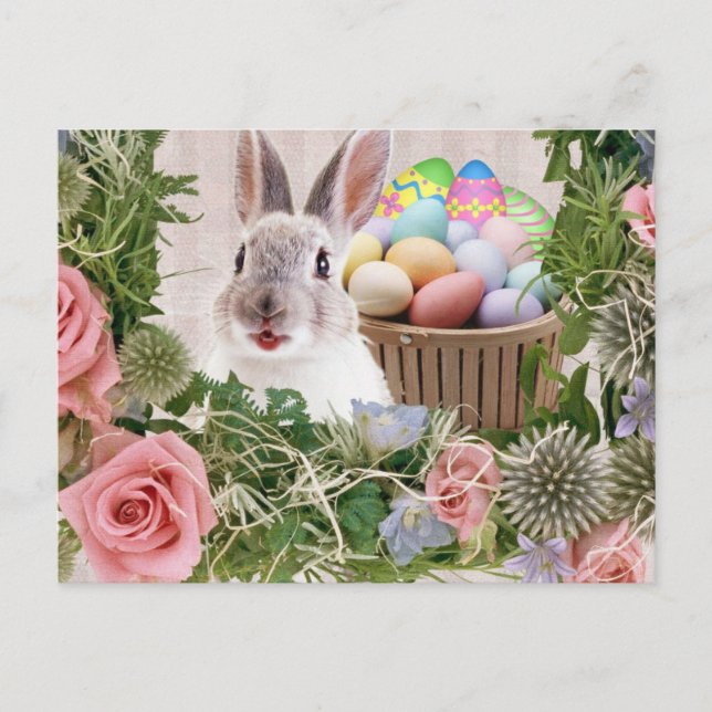 Happy Easter Holiday Postcard (Front)