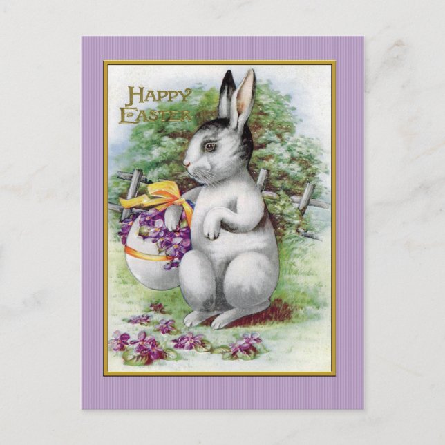 Happy Easter Holiday Postcard (Front)