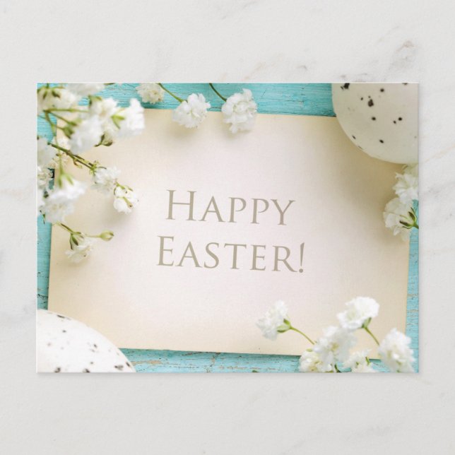 Happy Easter Holiday Postcard (Front)