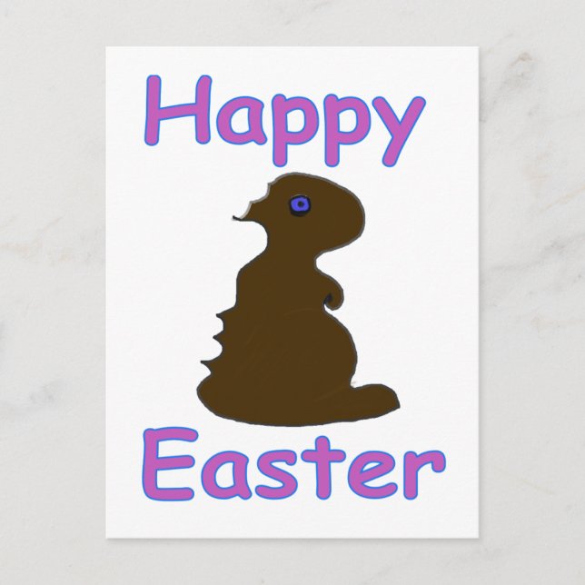Happy Easter Holiday Postcard (Front)