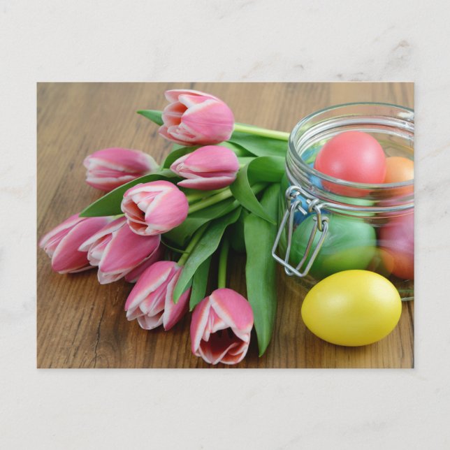 Happy Easter Holiday Postcard (Front)