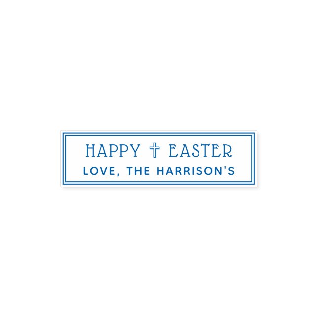 Happy Easter Holy Cross Self-inking Stamp (Design)