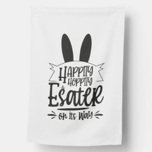 Happy Easter House Flag