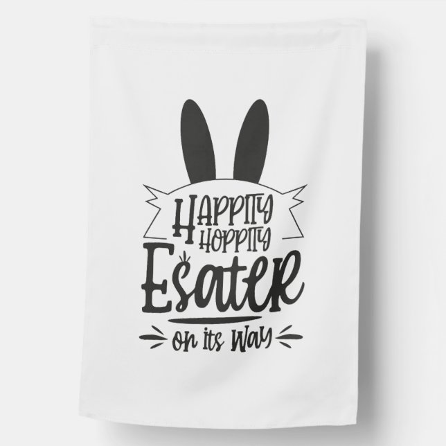 Happy Easter                             House Flag (Front)