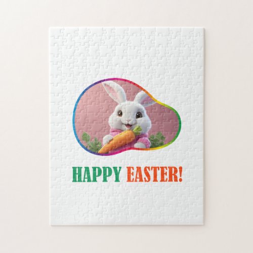 Happy Easter Hunter Jigsaw Puzzle