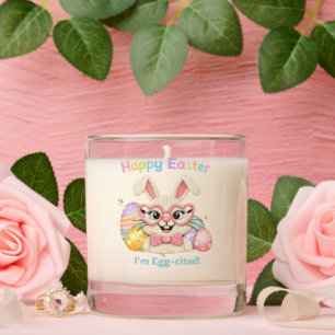 Happy Easter I'm Egg-cited Bunny Scented Candle