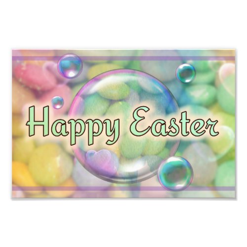 Happy Easter in Pastels Professional Prints