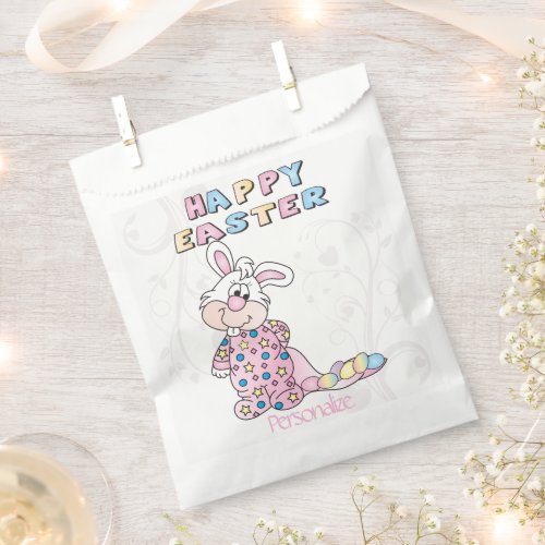 Happy Easter in Pretty Pink _ DIY Text Favor Bag