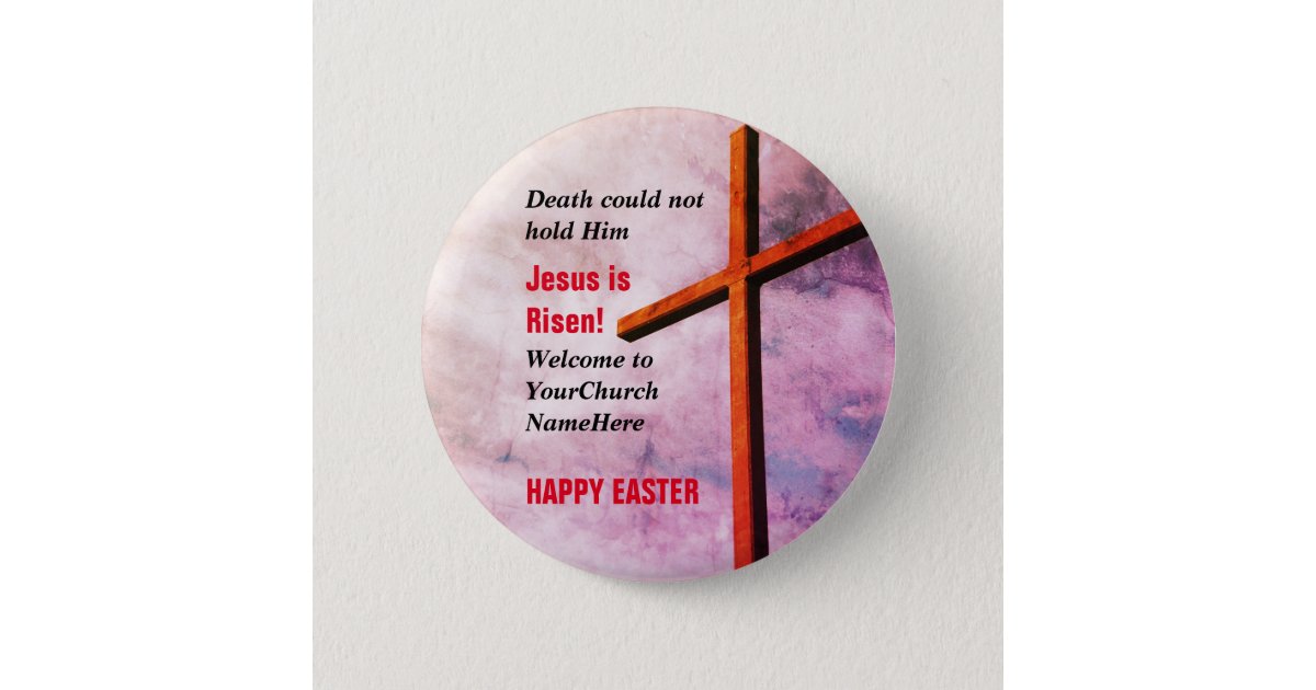 He is Risen Badge Reel, Easter Badge Reel, Jesus Badge, Nurse