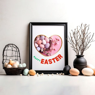 Happy Easter - Jesus Poster