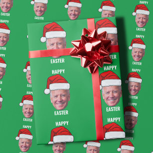 Happy Easter Joe Biden 4th of July Wrapping Paper