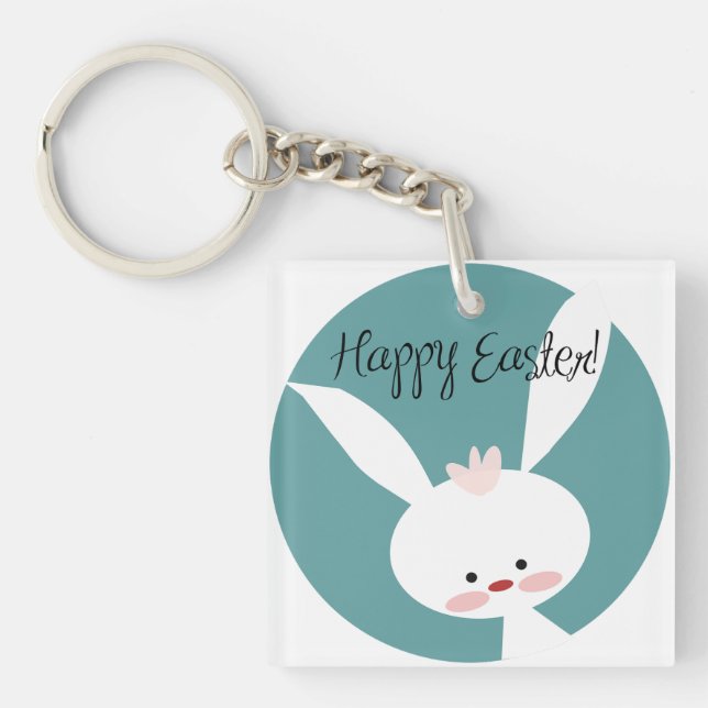Happy Easter        Keychain (Front)