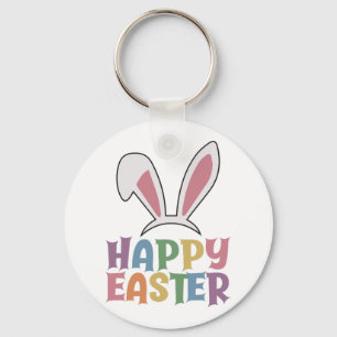 Happy Easter Keychain