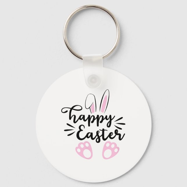 Happy Easter  Keychain (Front)