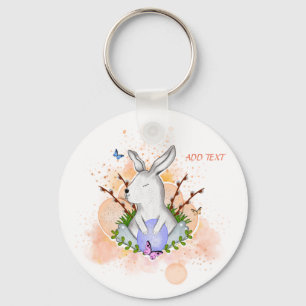 HAPPY EASTER KEYCHAIN