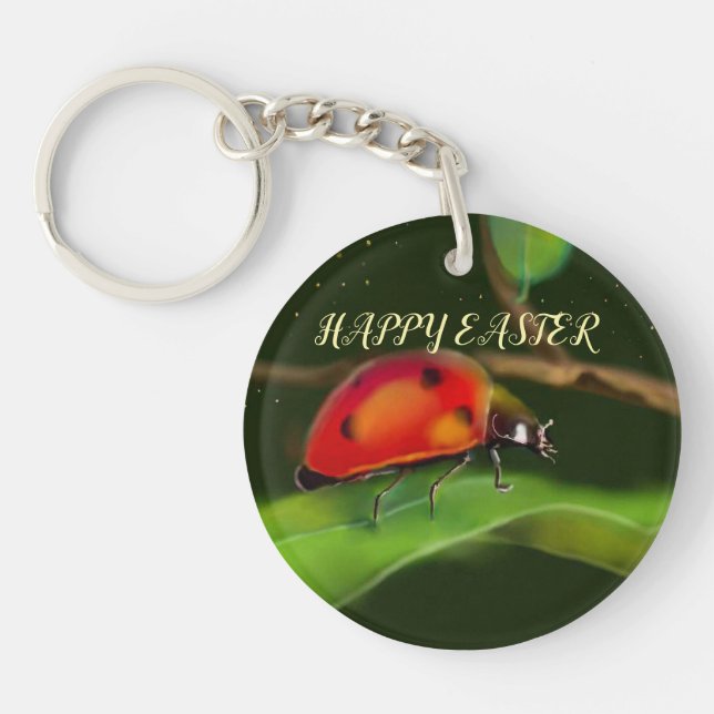 Happy Easter Keychain (Front)