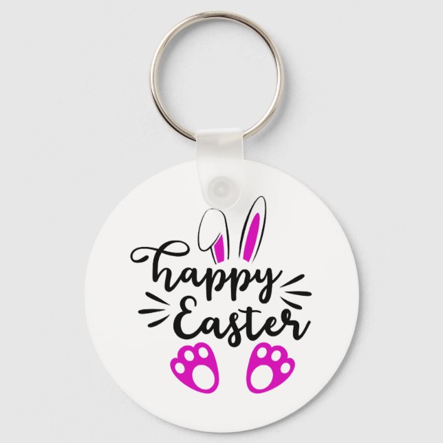Happy easter            keychain (Front)