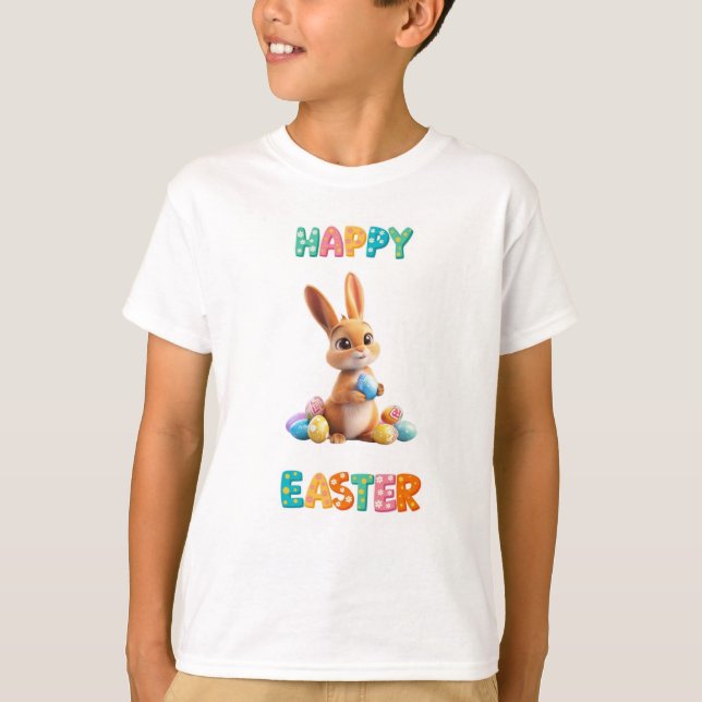 Happy Easter Kid's  T-Shirt (Front)