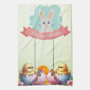 Happy Easter Kitchen Towel