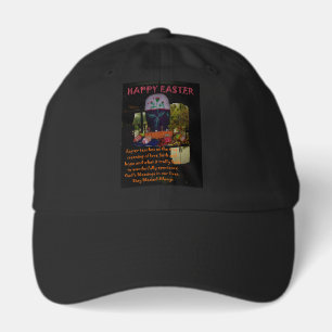 Happy Easter Love Faith and Hope Wishes Hat