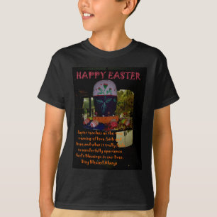 Happy Easter Love Faith and Hope Wishes T-Shirt