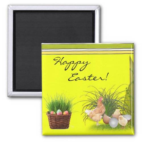 Happy Easter Magnet