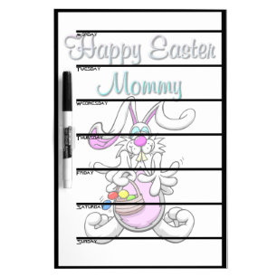 Happy Easter Mommy Dry Eraseboard Dry-Erase Board
