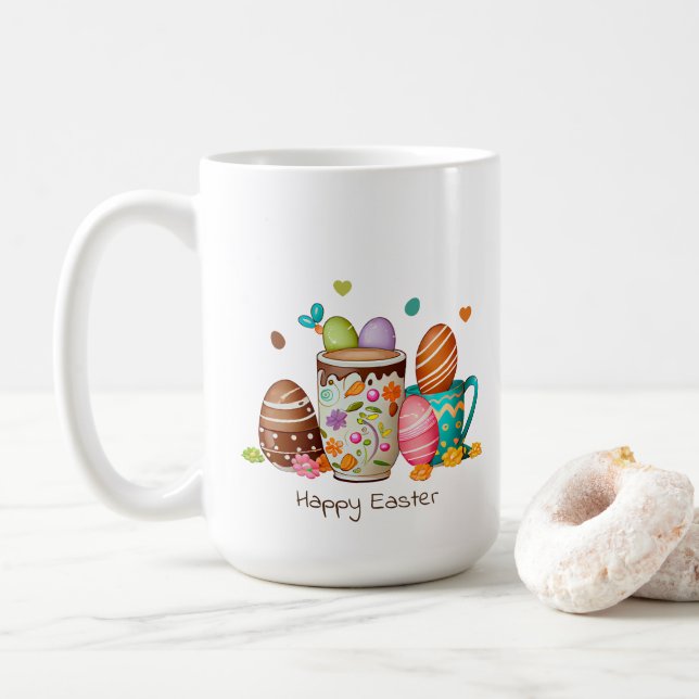 Happy Easter Mug (With Donut)