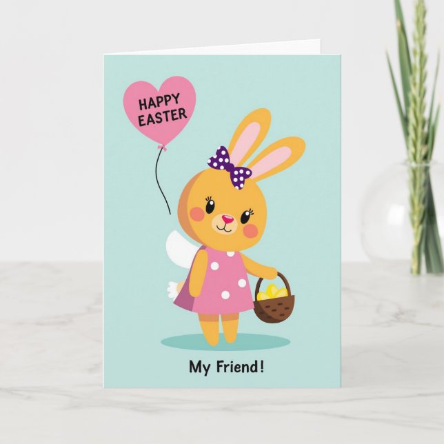 Happy Easter My Friend Card (Front)