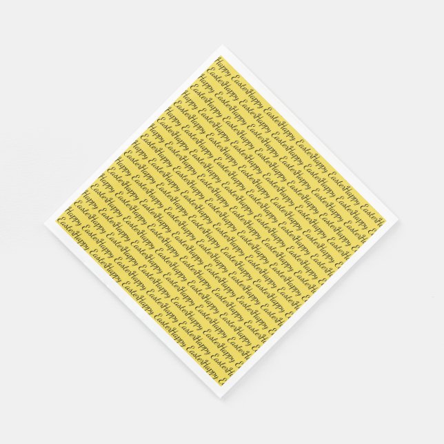 happy Easter Napkins (Corner)