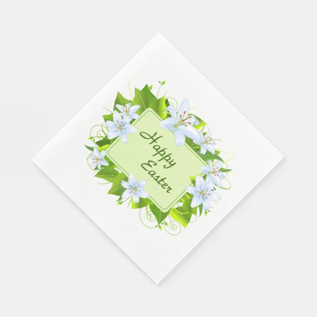 Happy Easter Napkins (Corner)
