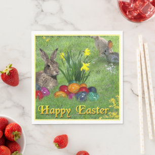 Happy Easter Napkins