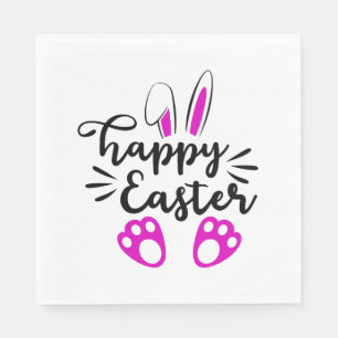 Happy easter            napkins