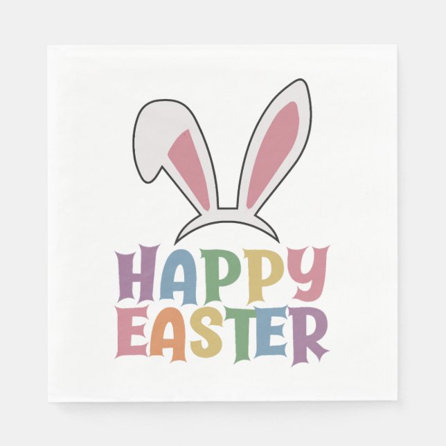 Happy Easter                        Napkins (Front)