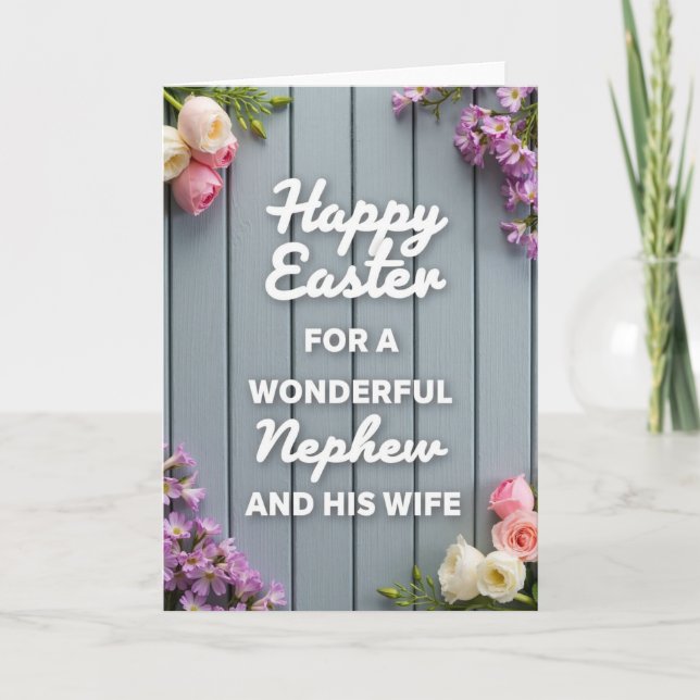 Happy Easter Nephew Card (Front)