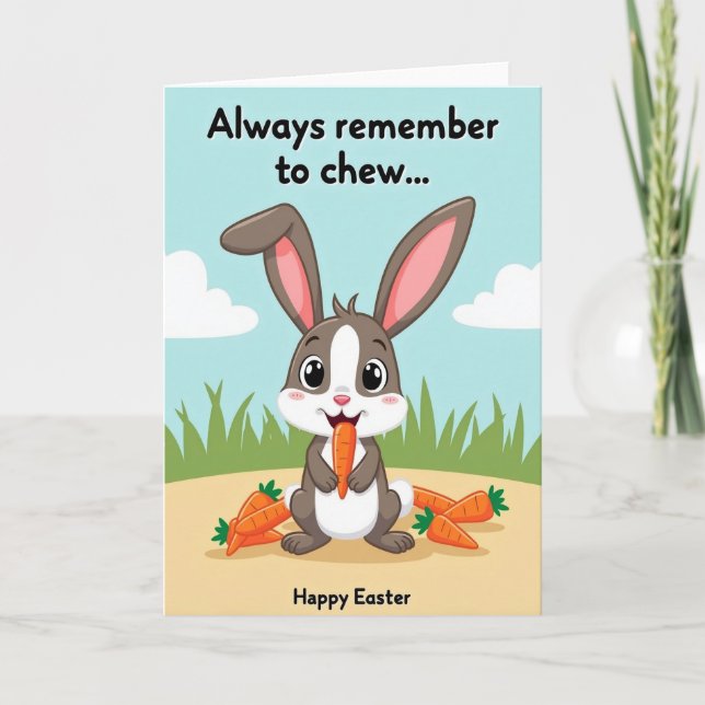 Happy Easter Nibbles Card (Front)