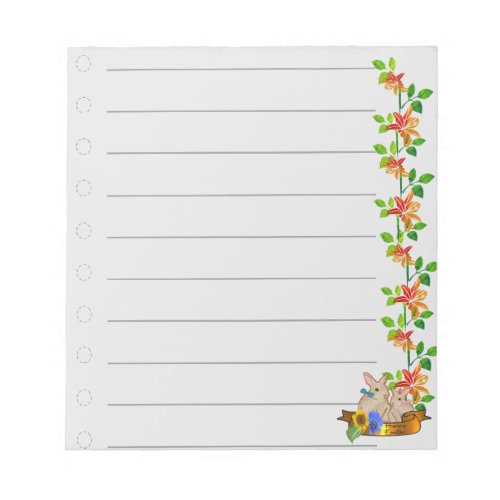 Happy Easter Notepad